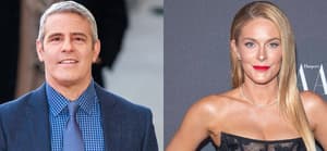 Andy Cohen and Leah McSweeney photo collage