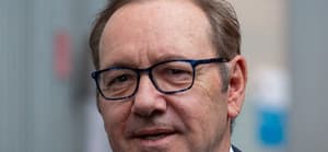 Kevin Spacey is seen outside Southwark Crown Court in London