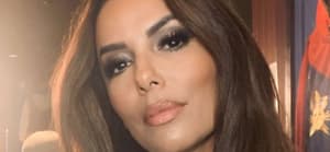 Eva Longoria strikes a pose for the camera.