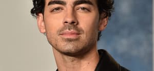 Joe Jonas arriving at the Vanity Fair Oscar Party