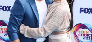 Nikki Garcia and Artem Chigvintsev at FOX's Teen Choice Awards 2019