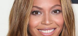 Beyonce smiling