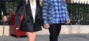 Liam Payne and girlfriend Kate Cassidy in Paris during the Fashion Week on march 1st, 2024.