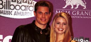 Jessica Simpson Nick Lachey at the 1999 Billboard awards
