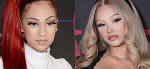 A photo collage of Bhad Bhabie and Alabama Barker
