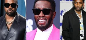 Kanye West, Diddy, and Kendrick Lamar