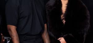 Kim Kardashian and Kanye West at 2025 Grammy Awards
