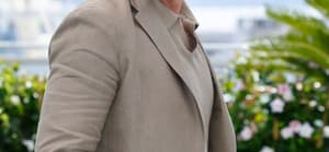 Nicolas Cage poses at the photo call of 'The Surfer' during the 77th Cannes Film Festival