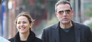 Jennifer Garner and Ben Affleck in good spirits after dropping of their children at school in Santa Monica