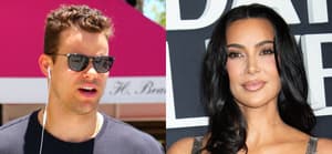 A photo collage of Kris Humphries and Kim Kardashian