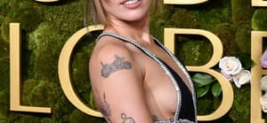 Miley Cyrus at 82nd Annual Golden Globe Awards