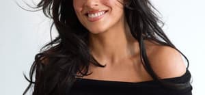 Ashley Graham smiling