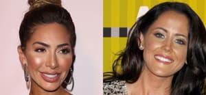 A photo collage of Farrah Abraham and Jenelle Evans