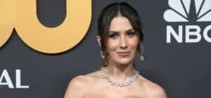 HILARIA BALDWIN attends the SNL 50