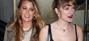 Taylor Swift and Blake Lively holding hands