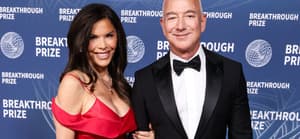 Jeff Bezos and Lauren Sanchez at the 11th Annual Breakthrough Prize Ceremony 2025