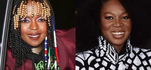 A photo collage of Lauryn Hill and India Arie
