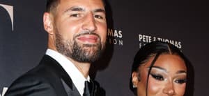 Klay Thompson and Megan Thee Stallion