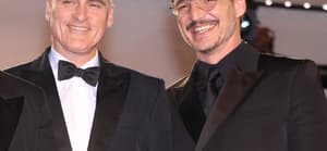 Pedro Pascal and Joaquin Pheonix at ''Bono: Stories Of Surrender'' Red Carpet - The 78th Annual Cannes Film Festival In Cannes, France
