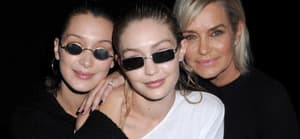 Bella, Gigi, and Yolanda Hadid
