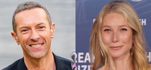 A photo collage of Chris Martin and Gwyneth Paltrow