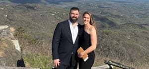 Kylie and Jason Kelce.
