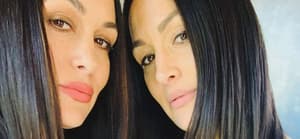Nikki and Brie Bella selfie