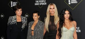 Group photo of the Kardashian family.