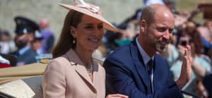 Princess Of Wales At Royal Parade In Windsor
