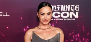 Demi Lovato attending premiere