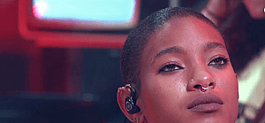 Willow Smith after getting her hair buzzed