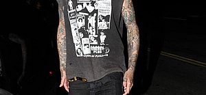 Kourtney Kardashian and Travis Barker dine at Craig apos s
