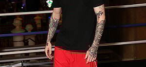 Lamar Odom Vs Aaron Carter Training Session