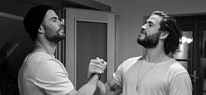 Liam Hemsworth and Chris Hemsworth