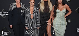 2019 E! People's Choice Awards. 10 Nov 2019 Pictured: Kris Jenner, Kourtney Kardashian, Khloe Kardashian and Kim Karda. Photo credit: O'Connor/AFF-USA.com / MEGA TheMegaAgency.com +1 888 505 6342 (Mega Agency TagID: MEGA546755_006.jpg) [Photo via Mega Agency]