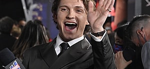 Tom Holland attends the premiere of the sci-fi motion picture "Spider-Man: No Way Home"