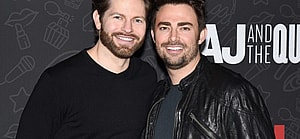 Jonathan Bennett With Husband, James Vaughan
