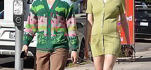 Joe Jonas and wife Sophie Turner strolling in Los Angeles