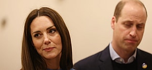 The Duke and Duchess of Cambridge Prince William and Catherine visit the Ukrainian Cultural Centre in London