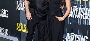 Celebrities arrive on the red carpet to the 2017 CMT Music Awards at the Music City Center in Nashville, Tennessee. 07 Jun 2017 Pictured: Sam Hunt, Hannah Lee Fowler.