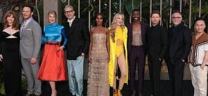 The cast of Jurassic World: Dominion at the LA premiere