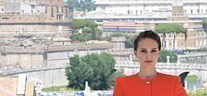 Natalie Portman at Rome for the movie ''Thor Love and Thunder''