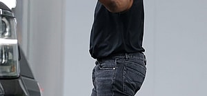 Newly single Kanye West and girlfriend Chaney Jones leave their hotel in Miami and are followed by a pretty blonde who also traveled with them in Miami