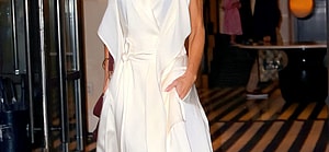 Victoria Beckham is seen leaving her hotel in NYC