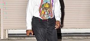 Kanye West Spotted Leaving Daughter North apos s Basketball Game in Thousand Oaks CA