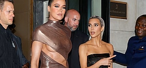 Khloe amp Kim Kardashian seen leaving their hotel to head to the CFDA Awards at Cipriani South St