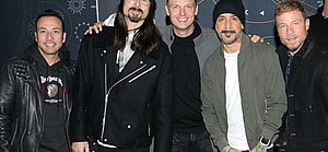 Backstreet Boys at the Empire state Building