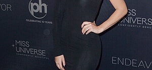 Megan Olivi 66th Miss Universe Competiton -Red Carpet