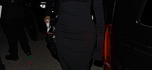 Kylie Jenner arrives to the Balenciaga Fashion show after party in Paris