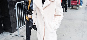 Amy Robach is seen leaving Good Morning America